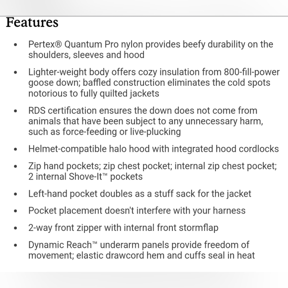 Outdoor Research Men's Alpine Down Hooded Jacket - Picture 11 of 16